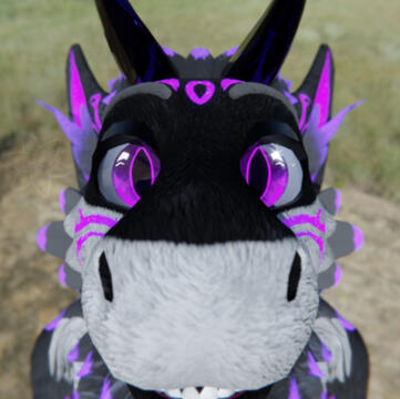 GuacSnoot Black and purple dutch angel dragon snoot